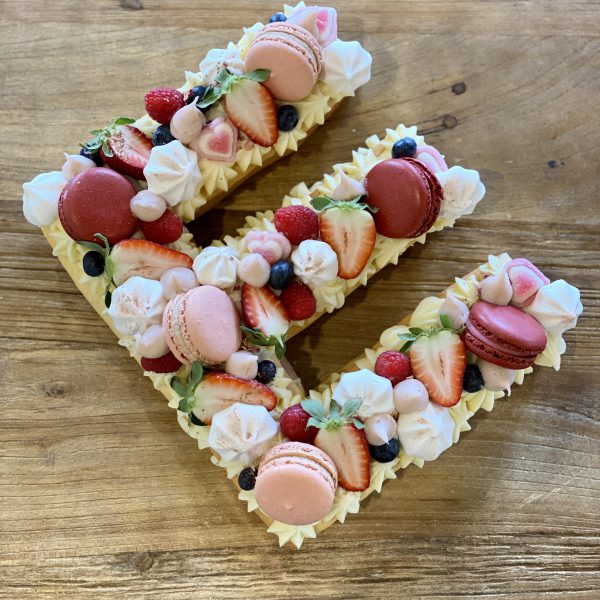SHORT BREAD LETTER BISCUIT CAKE
